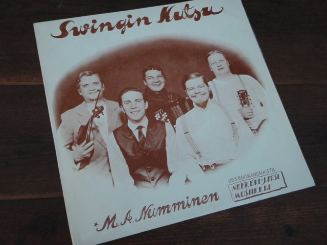 NUMMINEN M.A. swingin kutsu. uusrahvaanomaista neekeri-jatsi,,