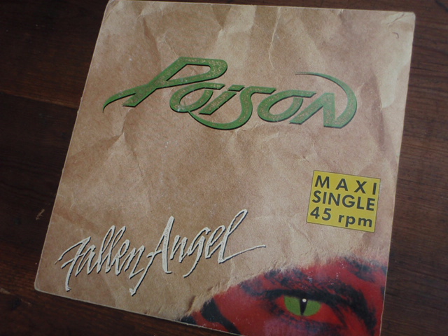 POISON. fallen angel. 12\'\' maxisingle.