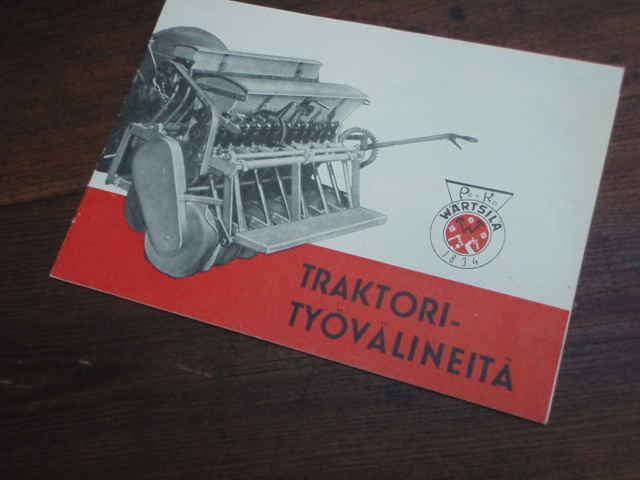 TRATORI-TYÖVÄLINEITÄ esittelyopas. MYYTY