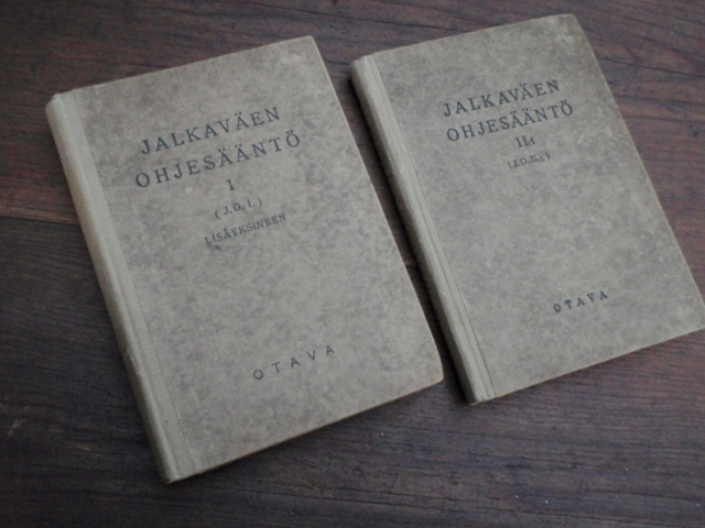 JALKAVÄEN OHJESÄÄNTÖ 1-2. 4p.
