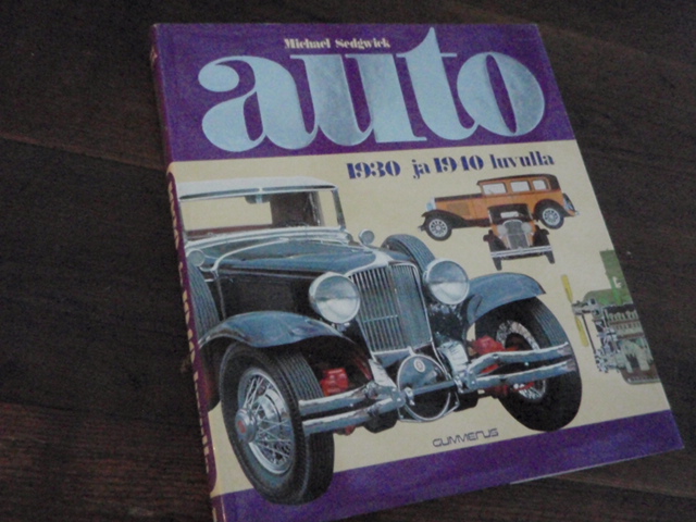 georgano nick. AUTO 1930-40 luvulla.