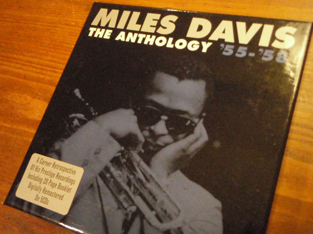 DAVIS MILES. the anthology 55-58.  5 cd-box.
