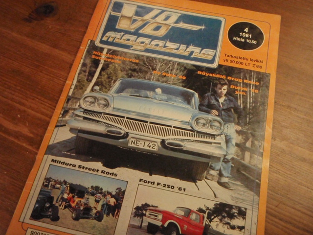 V8 magazine no,4v,1981.