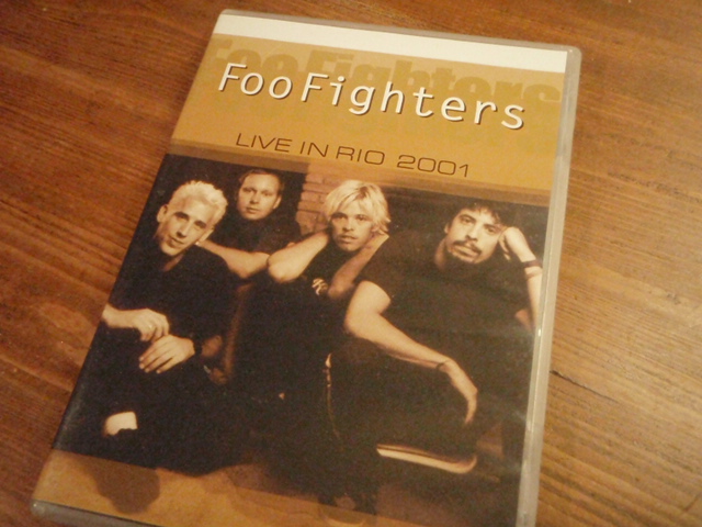 FOO FIGHTERS.live in rio 2001. DVD.