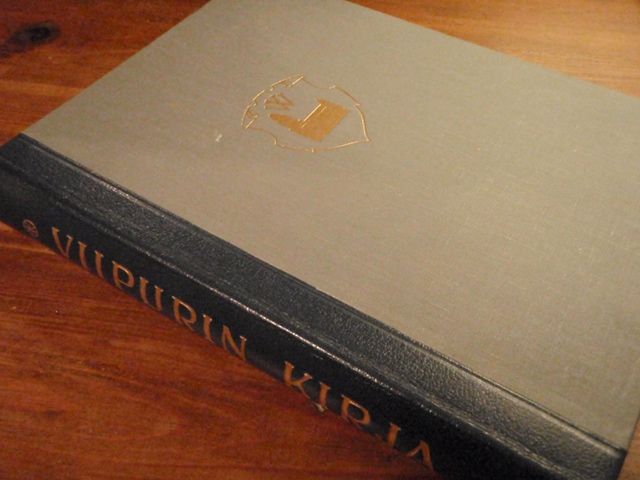 VIIPURIN KIRJA. muistojulkaisu.