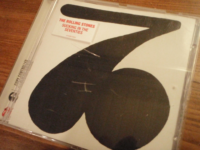 ROLLING STONES.sucking in the seventies. cd.