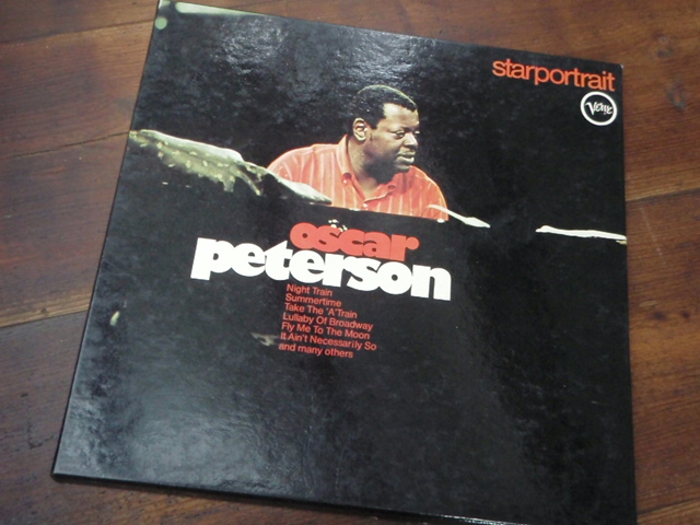 PETERSON OSCAR. starportrait. tupla-lp(kansio) jazz.