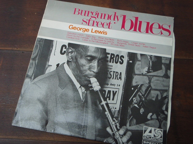 LEWIS GEORGE. burgundy street blues. jazz.