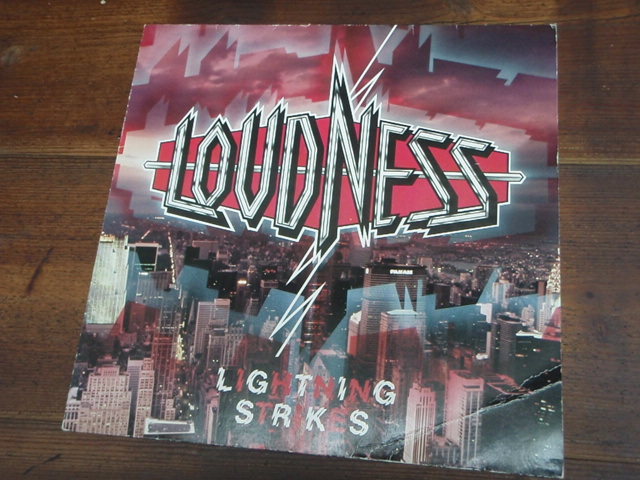 LOUDNESS. ligtning strikes.