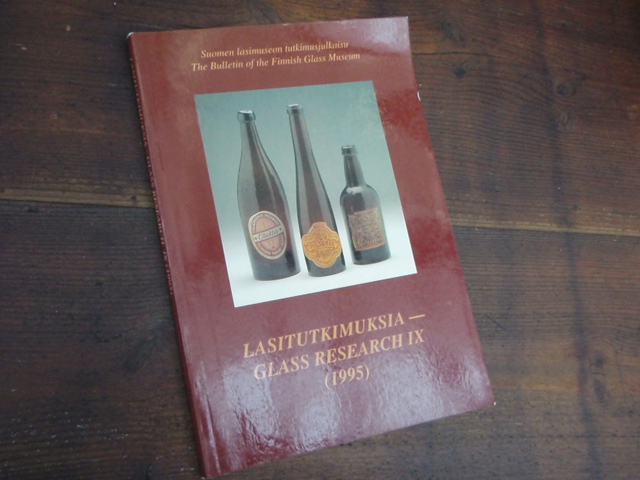 LASITUKIMUKSIA IX.(1995) SUOMALAINEN LASIPULLO.