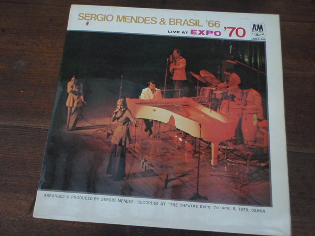 SERGIO MENDES & brasil 66. live at expo \'70. jazz.
