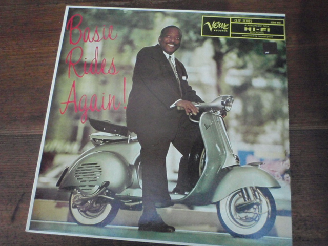 COUNT BASIE. basie rides again. jazz.