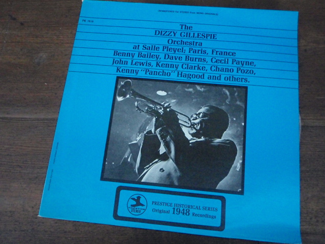 GILLESPIE DIZZY. at the salle pleyel paris 1948. jazz.