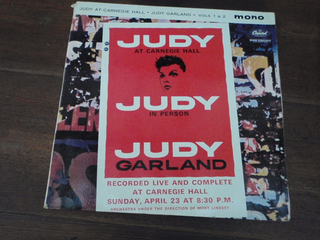 GARLAND JUDY. judy at carnegie hall. tupla-lp.