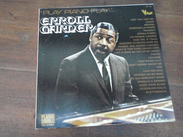 GARNER ERROLL.play piano play. tupla-lp.  jazz.