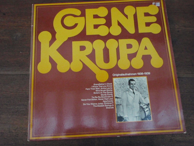 KRUPA GENE. originalaufnahmen 1938-1939