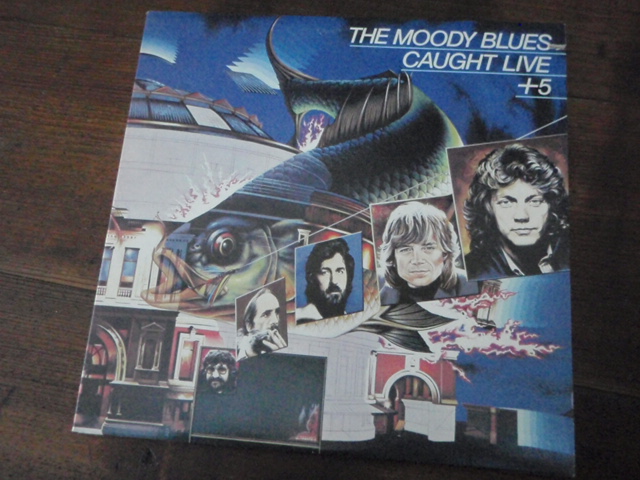 MOODY BLUES. caught live+5. tupla-lp.