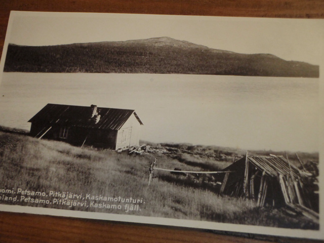 PETSAMO. pitkäjärvi,kaskamotunturi.  50.