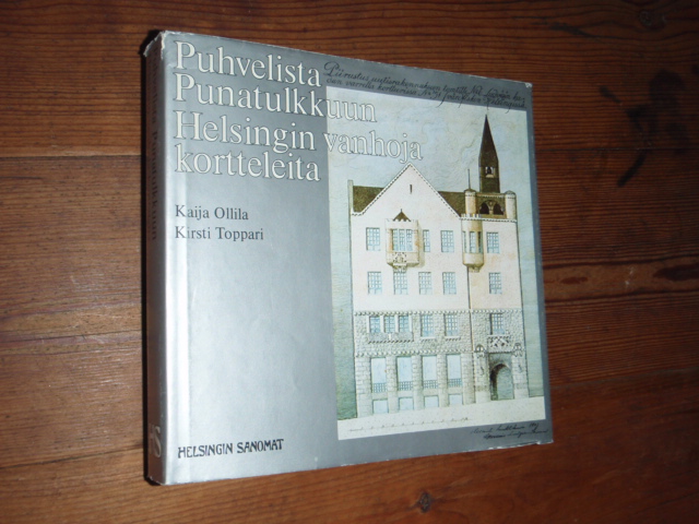 ollila,toppari.PUHVELISTA PUNATULKKUUN,helsingin vanhoja kort-