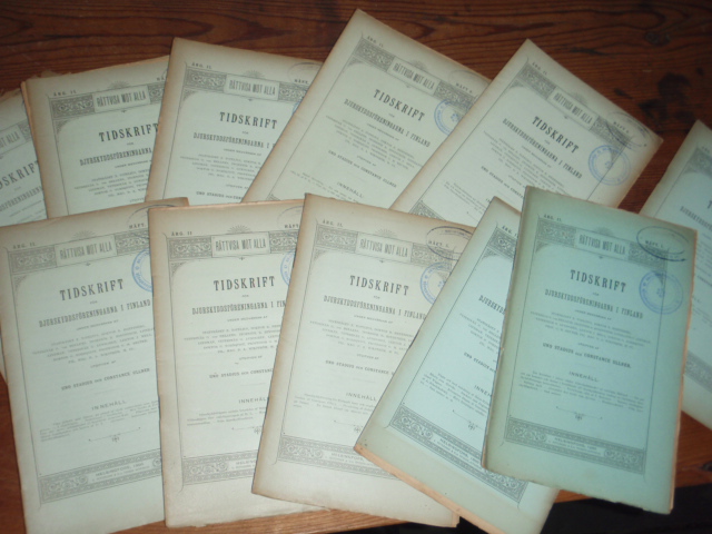 TIDSKRIFT för djurskyddsföreningarna i finland. v,1895.