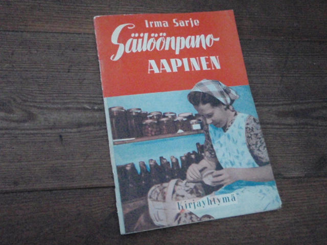 sarje irma. SÄILÖÖNPANO AAPINEN.