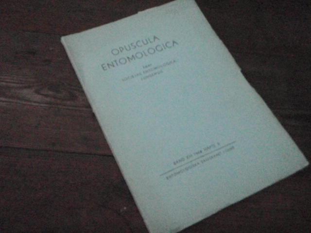 OPUSCULA ENTOMOLOGICA . band XIII 48. häfte 3.
