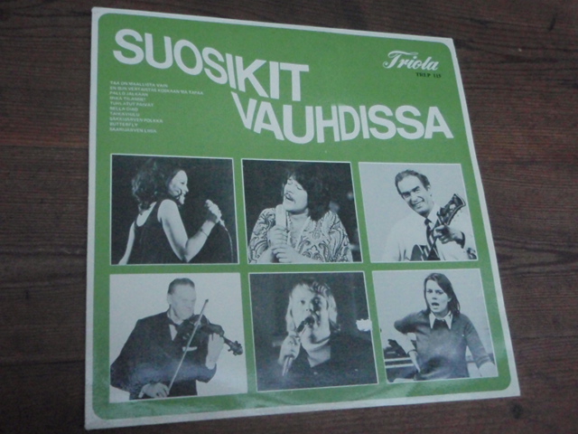 SUOSIKIT VAUHDISSA. mm,irwin,grön,lemon,rautavaara,esa&eemeli,jo