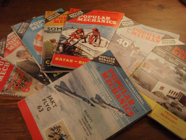 POPULAR MECHANICS.(ruotsi) v.1963. klikkaa.