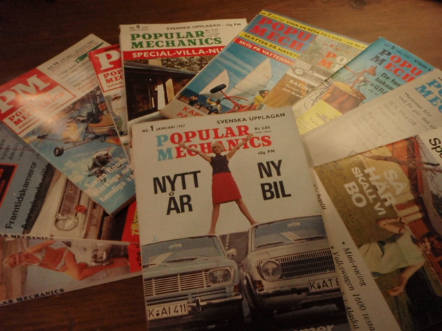 POPULAR MECHANICS.(ruotsi) v.1967. klikkaa.
