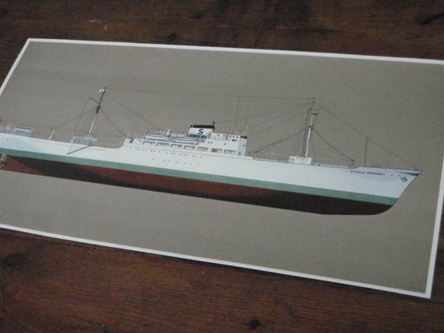 landström björn 1971. STELLA MARINA.(painokuva)