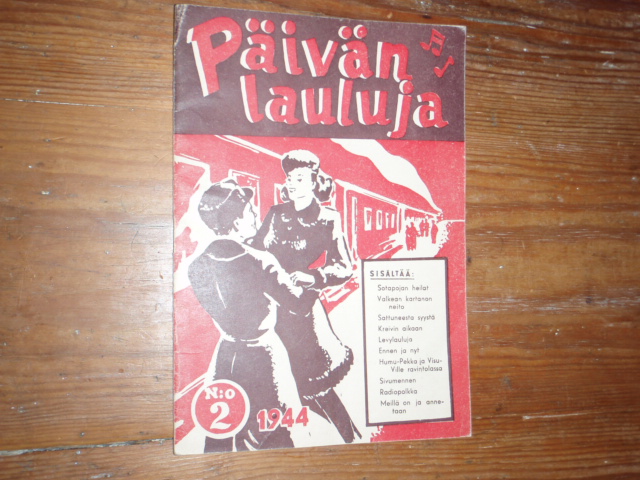 PÄIVÄN LAULUJA no,2  v,1944