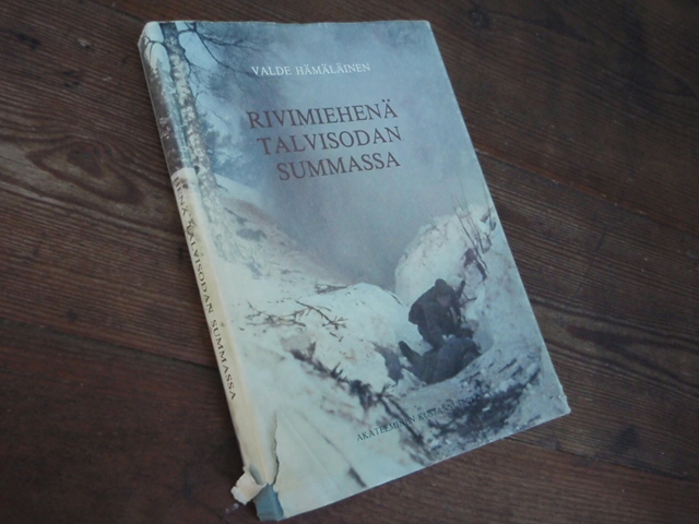hämäläinen v. RIVIMIEHENÄ TALVISODAN SUMMASSA. 1p.