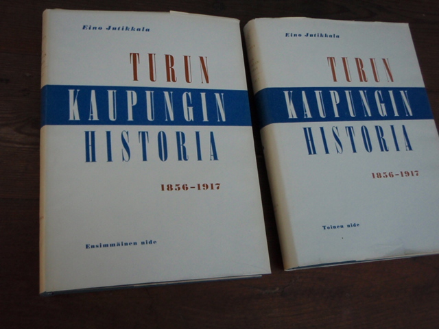TURUN KAUPUNGIN HISTORIA. 1-2. v,1856-1917.