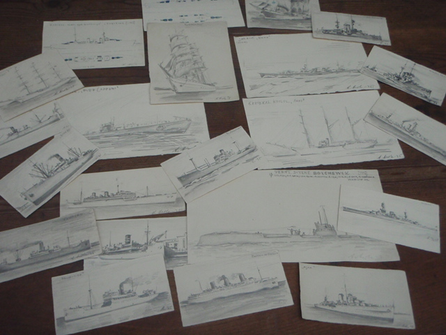 laiva piirroksia v,1935-37