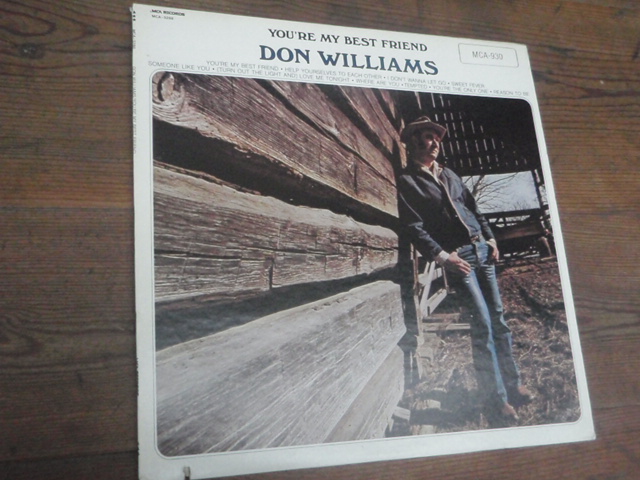 WILLIAMS DON.you\'re my best friend.
