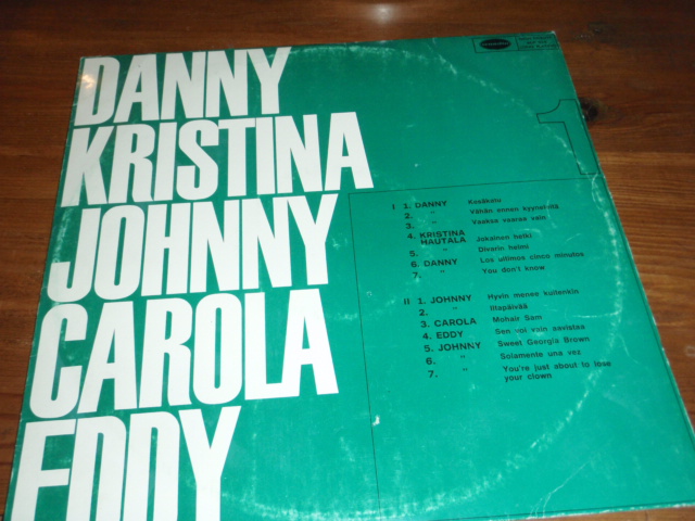 DANNY.KRISTINA.JOHNNY.CAROLA.EDDY. LP. 1.