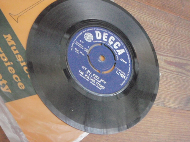 ROLLING STONES.it\'s all over now-good times ,bad times.single.