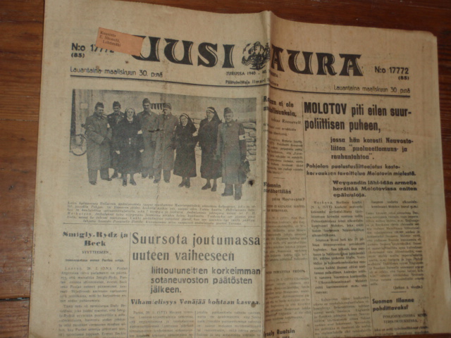 UUSI-AURA 30,3-1940