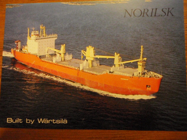NORILSK built by wärtsilä.