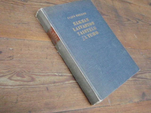 bekker cajus.SAKSAN LAIVASTON TAISTELU ja TUHO.1p.