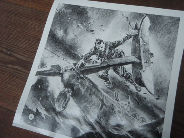 LENTOKONE. TAULUKSI (muovipaperilla niin kuin valokuva)3.