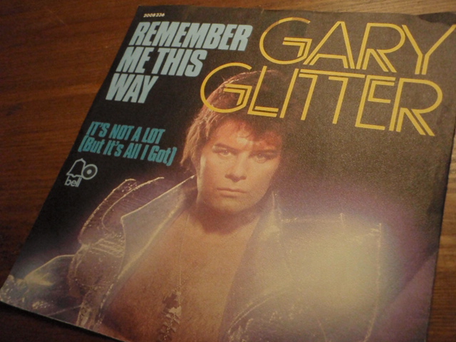 GLITTER GARY.remeber me this way-it\'s not a lot.