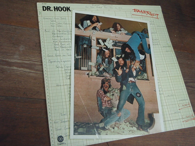 Dr HOOK. bankrupt.