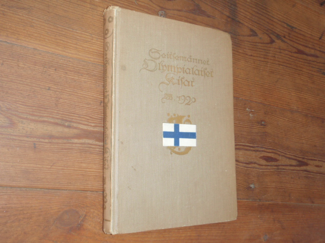 seitsemännet OLYMPIALAISET KIRJAT v,1920 antwerpenissa.1p.