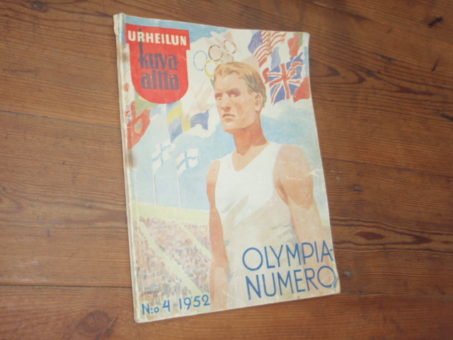 urheilun kuva-lehti.OLYMPIA NUMERO. no,4 1952.