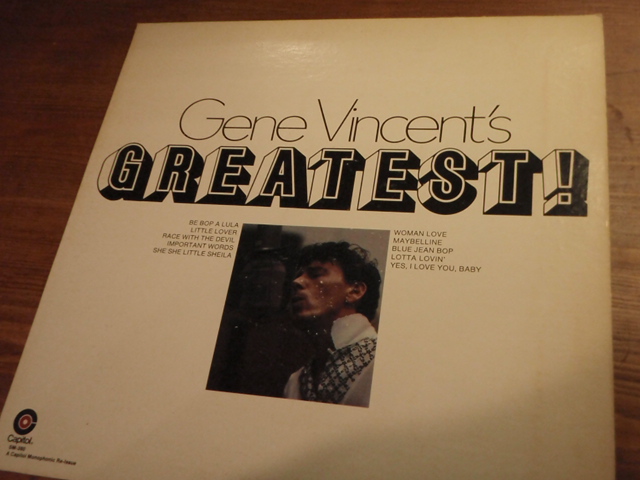 VINCENT GENE  greatest.