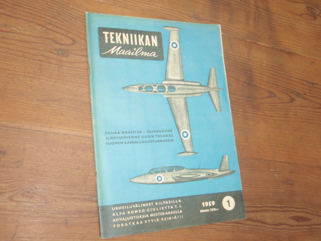 TEKNIIKAN MAAILMA 1959. no,1.