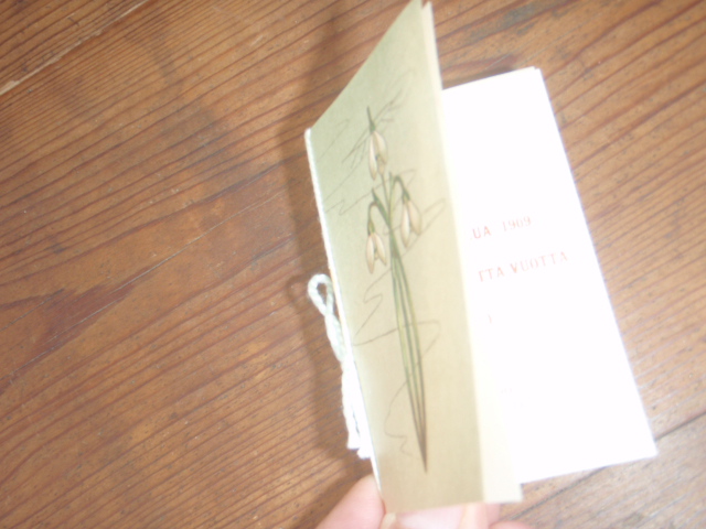 jugend!! iloista joulua 1909 kortti