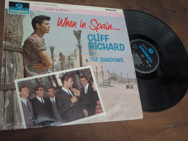 CLIFF RICHARD  with THE SHADOWS. when in spain.