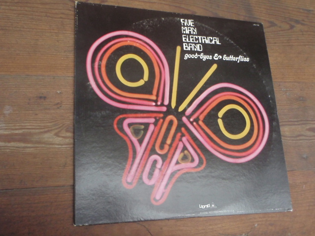 FIVE MAN ELECTRICAL BAND.good byes & butterflies.